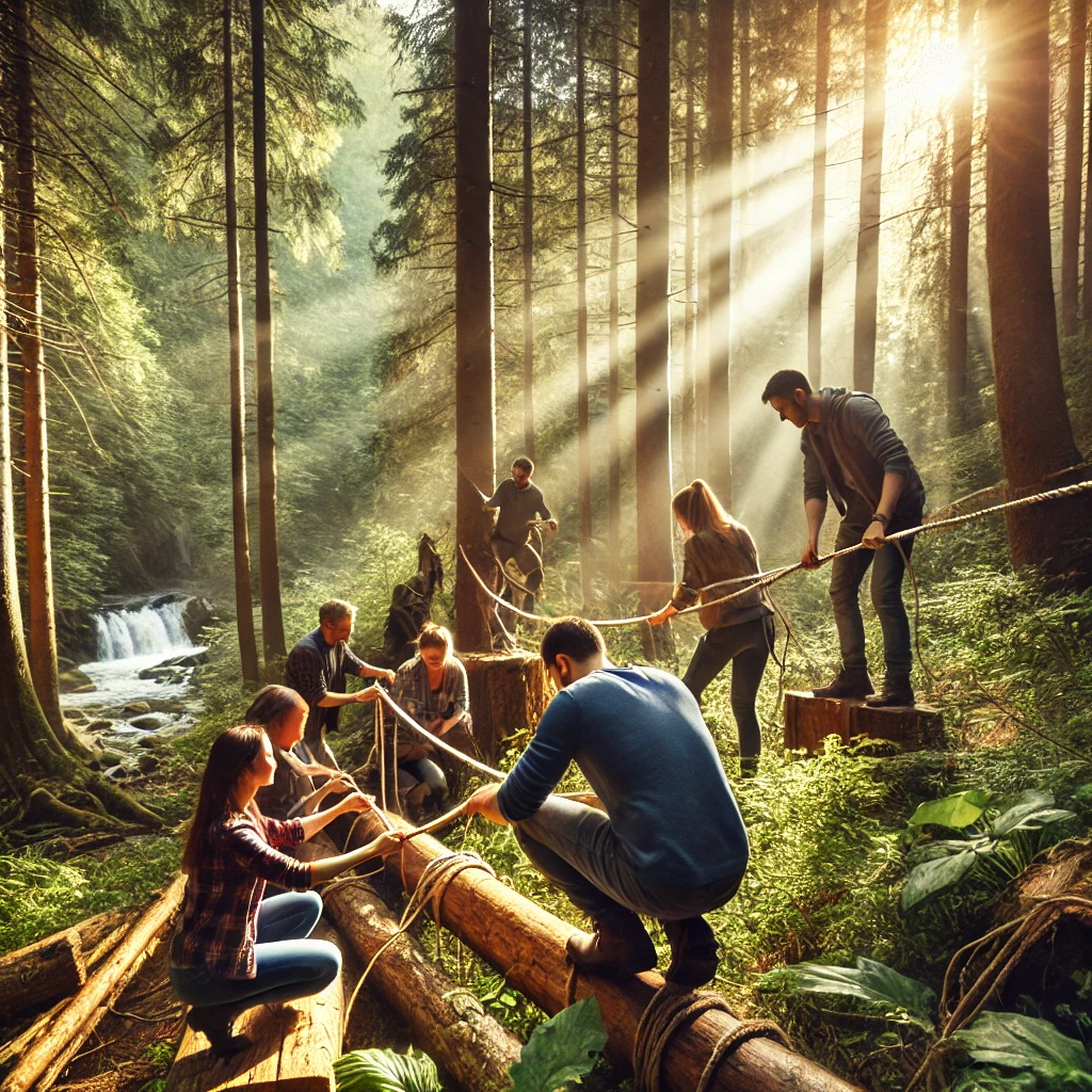 Outdoor Team-Building Activity